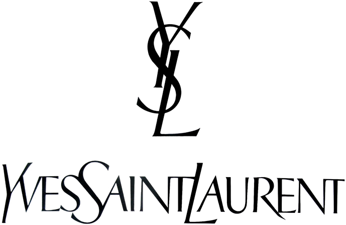 Logo Yves Saint Laurent transparent